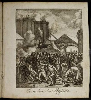 Einnahme der Bastille.
