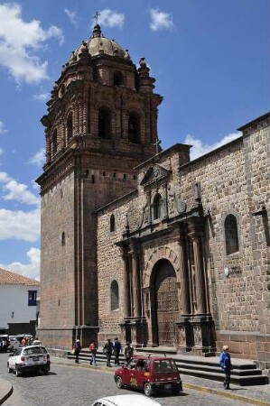 Cusco - Kirche Santo Domingo : Aussenansicht der Kirche Santo Domingo. Aufgenommen am 29. August 2011 in der einstigen Inka-Hauptstadt Cusco