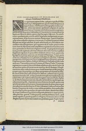 In tabulam cosmographiae introductio per Sebastianum Munsterum.