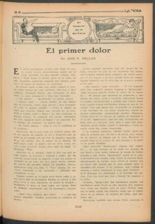 El cuento de la semana : El primer dolor