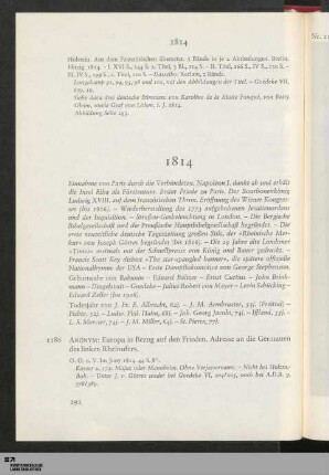 1814 (Nr. 1186-1213)