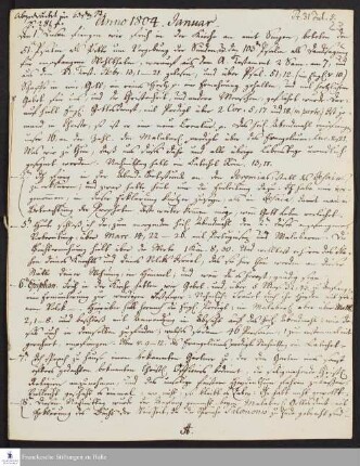 Tagebuch von Christian Pohle.