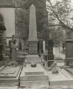 Grabmal für den Komponisten Zdenek Fibich