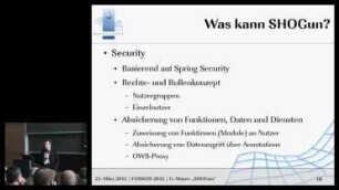 SHOGun: Spring, Hibernate, OpenLayers, GeoExt und weitere