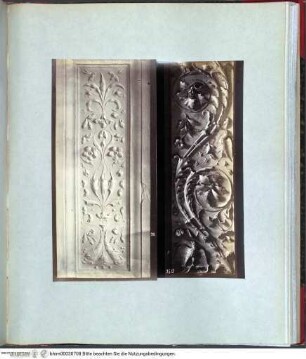 Rome sculptureZwei zusammengefügte Fotos: Relieffragmente - Rotes Album III (Grabmäler, antike Skulptur und Fragmente; 16. Jh.)