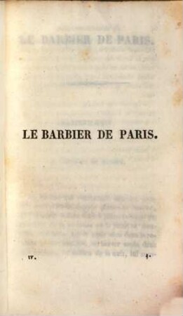 Oeuvres complètes de Ch. Paul de Kock, 38. Le Barbier de Paris ; t. 4