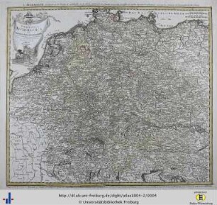 Germania, Mainz, der frankische Crais, Straßburg, Augsburg.