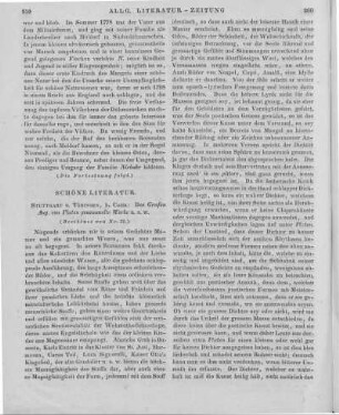 Platen, A.: Des Grafen August von Platen Gesammelte Werke. Bd. 1. Mit einem Facsimile seiner Handschrift. Stuttgart: Cotta 1839 (Beschluss von Nr. 32)
