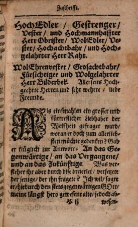 Das AllerEdelste Leben Der gantzen Welt : Vermittelst eines anmuhtigen und erbaulichen Gespräches, Welches ist diser Ahrt Die Ander, und zwahr Eine Hornungs-Unterredung
