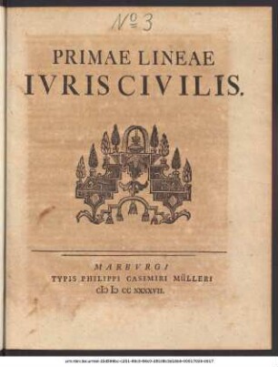 Primae Lineae Iuris Civilis