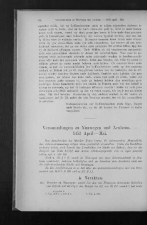 Versammlungen zu Nimwegen und Arnheim. - 1453 April - Mai.