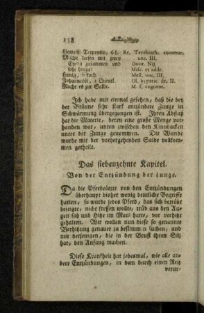Das siebenzehnte Kapitel. Von der Entzündung der Lunge.