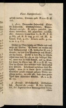 201-205, 7. Acris. Brennender ...