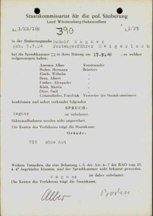 Wagner, Rudolf