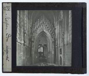 Meißen, Dom : Vorhalle und Westportal