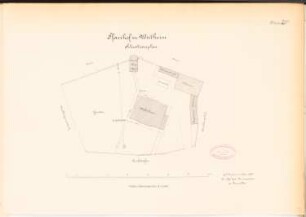 Pfarrhaus, Wirtheim: Lageplan