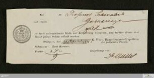 Zu: Gok an Gustav Schwab [StA 7,3 BR 568]