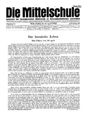 Das heroische Leben : dem Führer zum 20. April