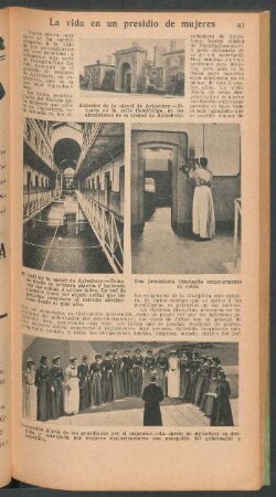 La vida en un presidio de mujeres