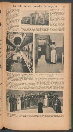 La vida en un presidio de mujeres