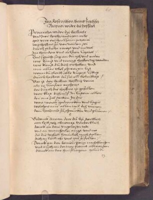 Artznei wider die Hoffart (08.01.1541); RSM 2S/1031b