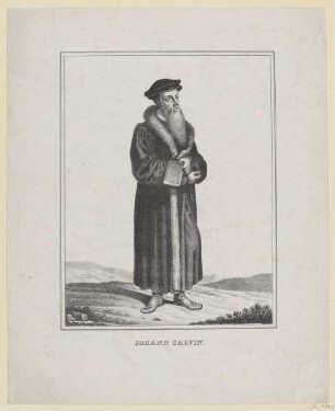 Bildnis des Johann Calvin