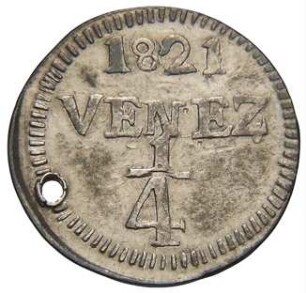 Venezuela (Gran Colombia): 1821