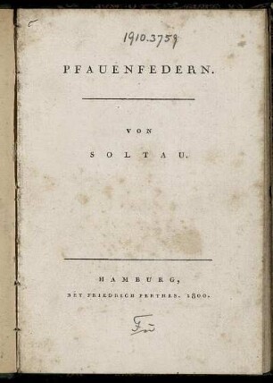 Pfauenfedern : [Funfzig Fabeln Nach Lessing]