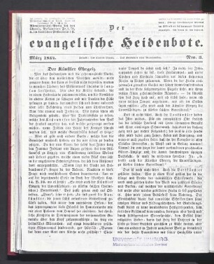 März 1854. Nro. 3
