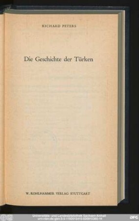 Die Geschichte der Türken