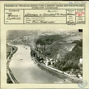 Lehmen, Gondorf, Mosel, Gesamtansicht