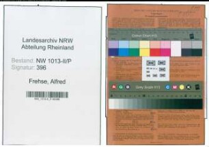 Entnazifizierung Alfred Frehse , geb. 06.10.1922 (Polizist)