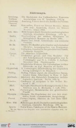 Abkürzungen