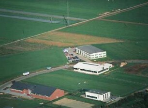 Schwalmtal. Gewerbegebiet. Luftaufnahme