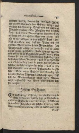 Zehente Erzählung.