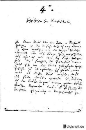 11: Brief von Christian Friedrich Raßmann an Klamer Schmidt
