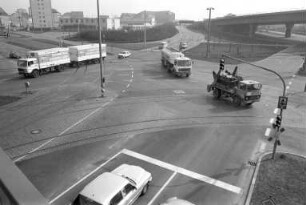 Verkehrsknotenpunkt Honsellstraße/Starckstraße