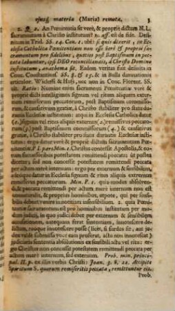 Pars VI. Quaestionum Moralium De Saluberrimo Sacramento Poenitentiae