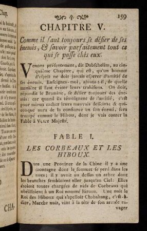 159-188, Chapitre V.