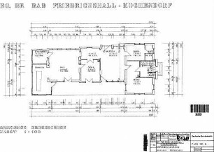 Bad Friedrichshall-Kochendorf: Empfangsgebäude Erdgeschoß