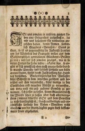 3-11, Ist uns jemalen in unserem gantzen Leben eine ...