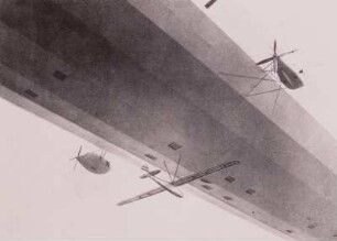 Zeppelin-Luftschiff um 1935
