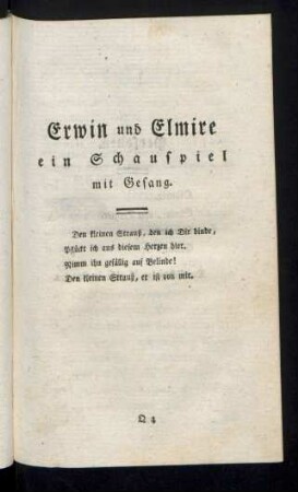 Erwin und Elmire
