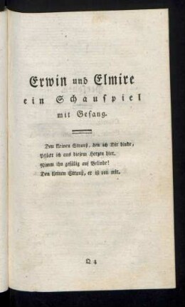 Erwin und Elmire