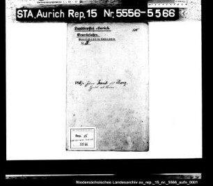 Hausierkonzessionen und -gesuche: Isaac Frank aus Burg, Leinenhandel