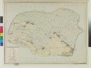 Karte von der Insel Föhr