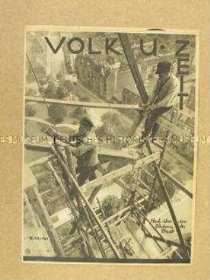Sozialdemokratische Wochenzeitschrift "Volk und Zeit" u.a. zum 100. Todestag von Hegel und über die Arbeiterwohlfahrt