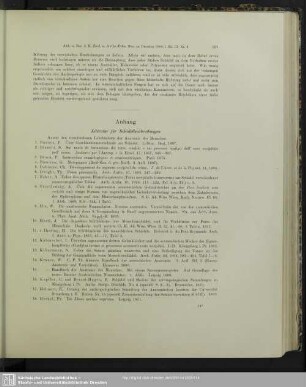 Anhang Literatur für Schädelbeschreibungen