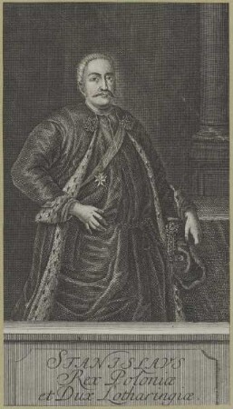 Bildnis von Stanislavs, Rex Poloniae