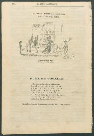Fuga de vocales.